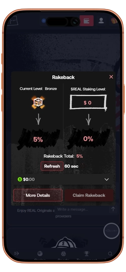 RakeBack Realbet