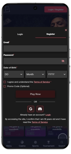 Create Account