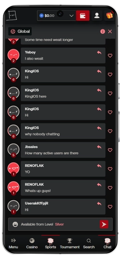 Realbet Chat
