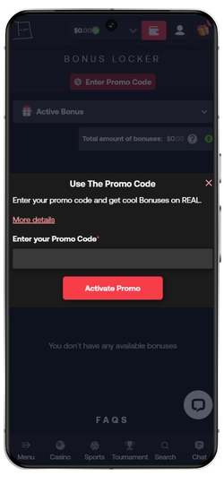 Promocode Realbet