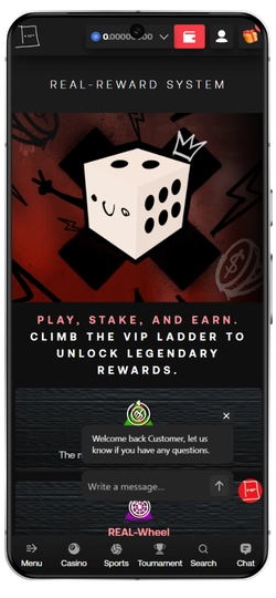 Realbet Reward System